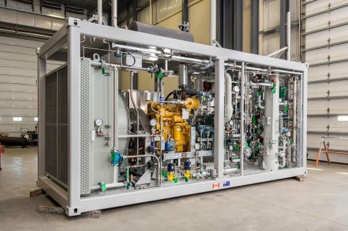 Coal Seam Gas Containerized Booster | Rotary Screw | QGC
